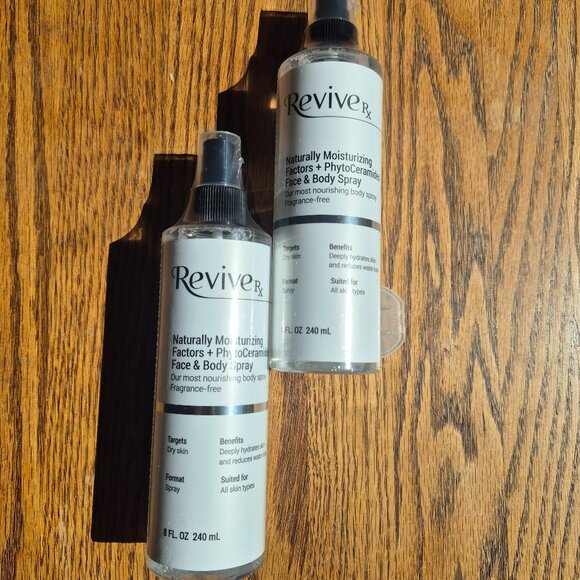 2 Revive Rx Naturally Moisturizing Factors+ Phytoceramides Face & Body Spray - Picture 3 of 12
